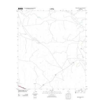 2012 Map of Indian Mesa NE, 2012 Print