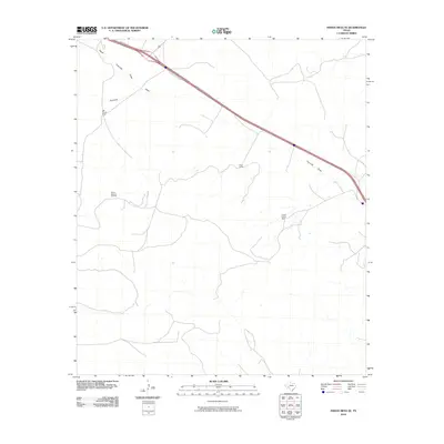 2010 Map of Indian Mesa SE, 2010 Print