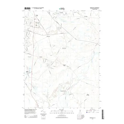 2014 Map of Indian Mills, 2014 Print
