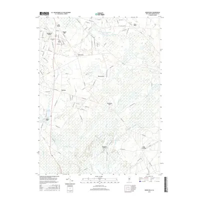 2016 Map of Indian Mills, 2016 Print