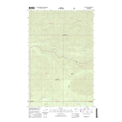 2017 Map of Indian Pass, 2017 Print