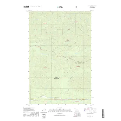 2020 Map of Indian Pass, 2020 Print