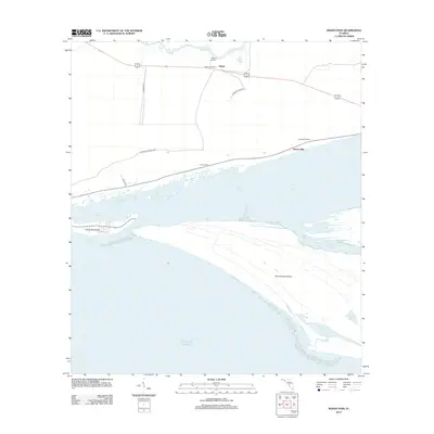 2012 Map of Indian Pass, 2012 Print