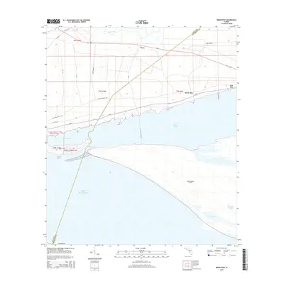 2015 Map of Indian Pass, 2015 Print