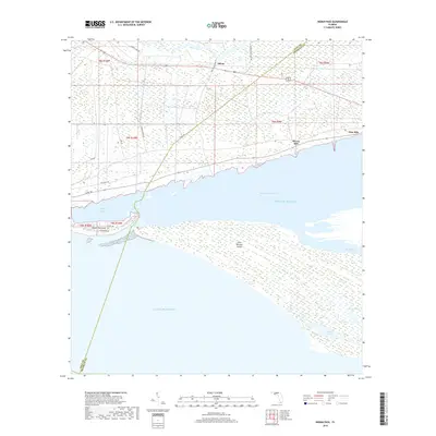 2018 Map of Indian Pass, 2018 Print