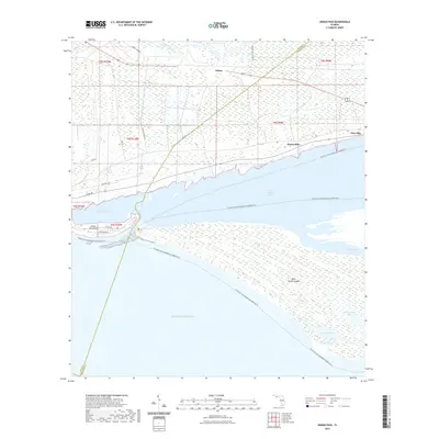 2021 Map of Indian Pass, 2021 Print
