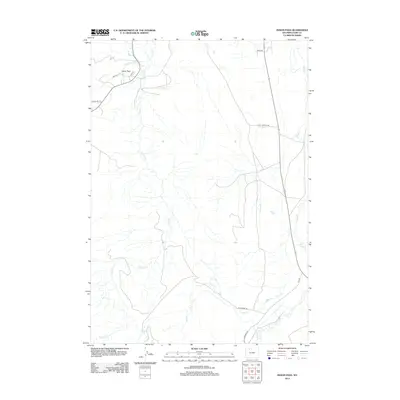 2012 Map of Indian Pass, 2012 Print