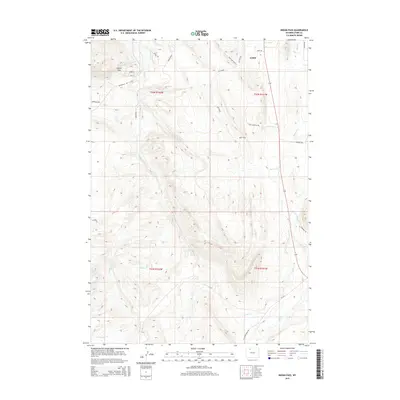 2015 Map of Indian Pass, 2015 Print