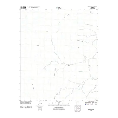 2010 Map of Indian Peak, 2010 Print