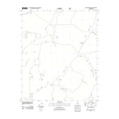 2011 Map of Indian Peaks East, 2011 Print
