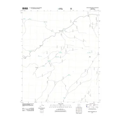 2011 Map of Indian Peaks West, 2011 Print