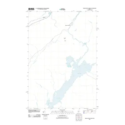 2011 Map of Indian Pond North, 2011 Print