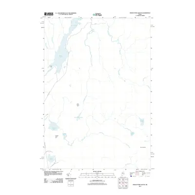 2011 Map of Indian Pond South, 2011 Print