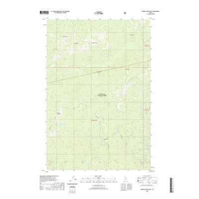 2020 Map of Indian Postoffice, 2020 Print