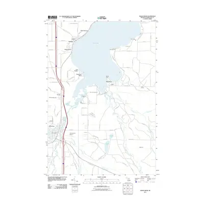 2011 Map of Indian River, 2011 Print