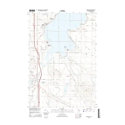 2014 Map of Indian River, 2014 Print