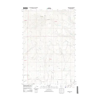 2013 Map of Indian Rock, 2013 Print