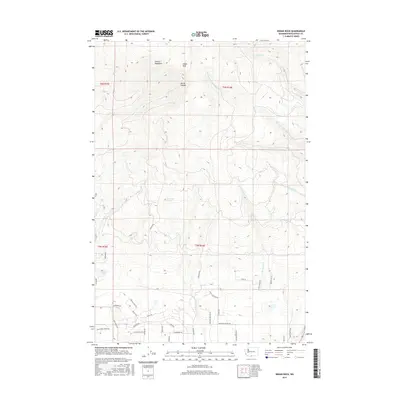 2017 Map of Indian Rock, 2017 Print