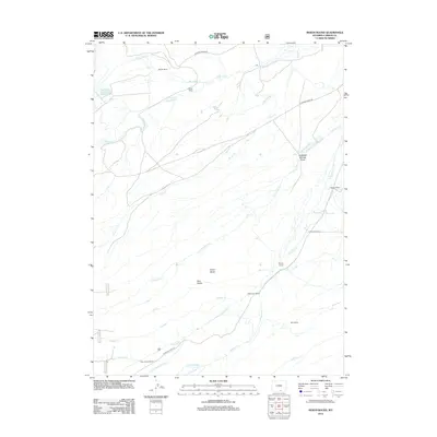 2012 Map of Indian Rocks, 2012 Print