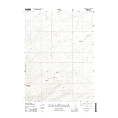 2015 Map of Indian Rocks, 2015 Print