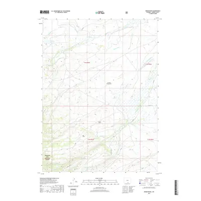 2017 Map of Indian Rocks, 2017 Print