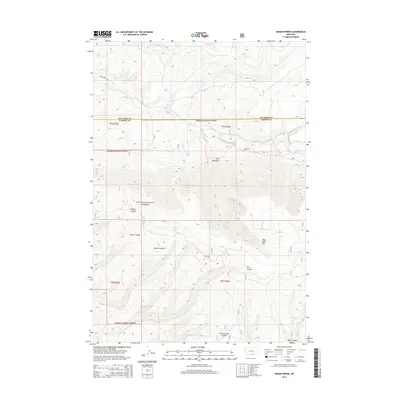 2014 Map of Indian Spring, 2014 Print