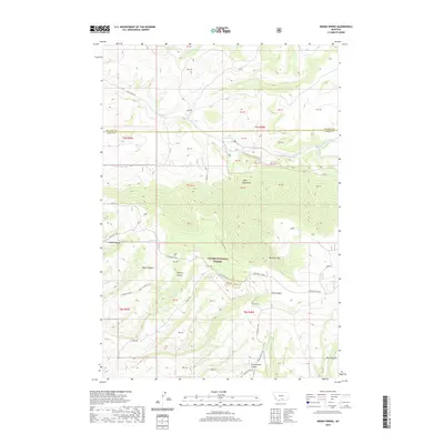 2020 Map of Indian Spring, 2020 Print