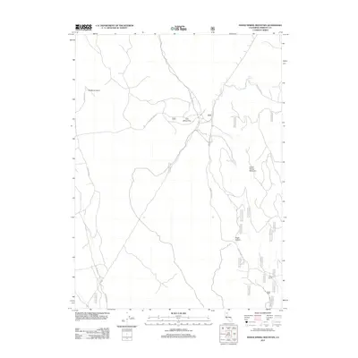 2012 Map of Indian Spring Mountain, 2012 Print