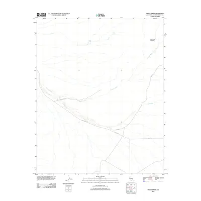 2012 Map of Indian Spring, 2012 Print
