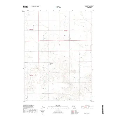2017 Map of Indian Springs, 2017 Print