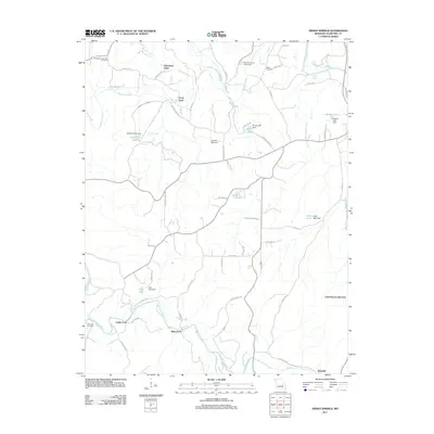 2011 Map of Indian Springs, 2011 Print
