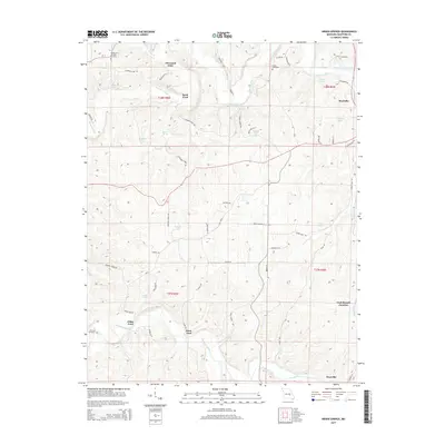 2015 Map of Indian Springs, 2015 Print