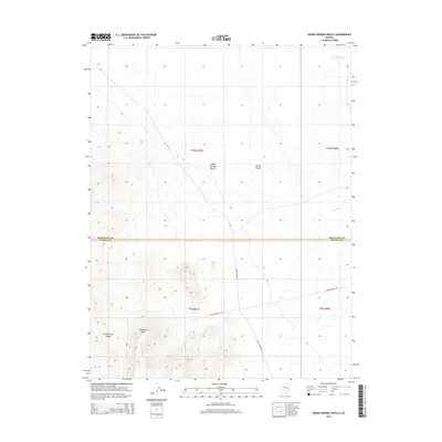 2014 Map of Indian Springs Knolls, 2014 Print