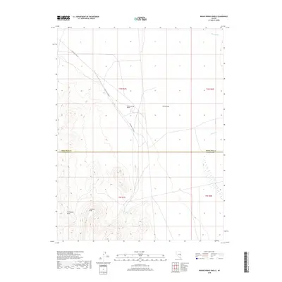 2018 Map of Indian Springs Knolls, 2018 Print