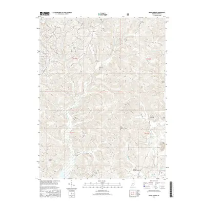 2016 Map of Indian Springs, 2016 Print