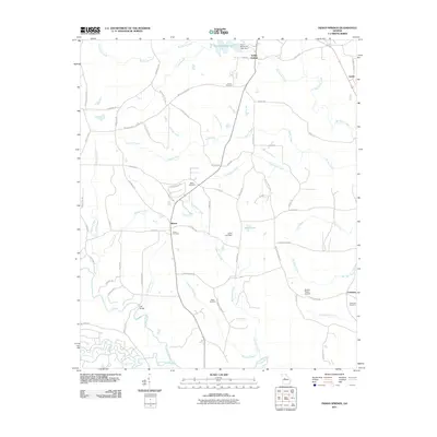 2011 Map of Indian Springs, 2011 Print
