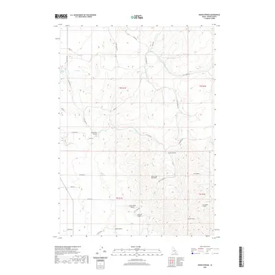 2020 Map of Indian Springs, 2020 Print
