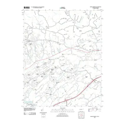 2010 Map of Indian Springs, 2010 Print