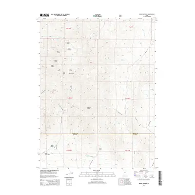 2014 Map of Indian Springs, 2014 Print