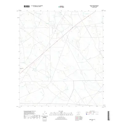 2019 Map of Indian Tank, 2019 Print