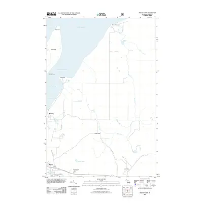2011 Map of Indian Town, 2011 Print