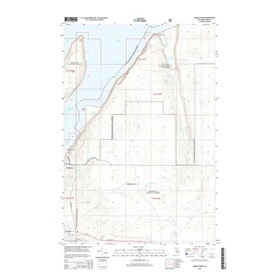 2014 Map of Indian Town, 2014 Print