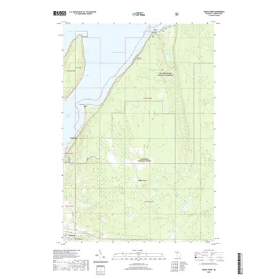 2019 Map of Indian Town, 2019 Print