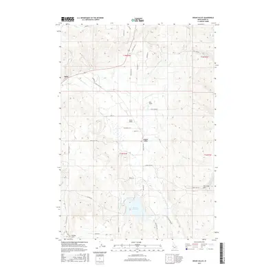 2017 Map of Indian Valley, 2017 Print