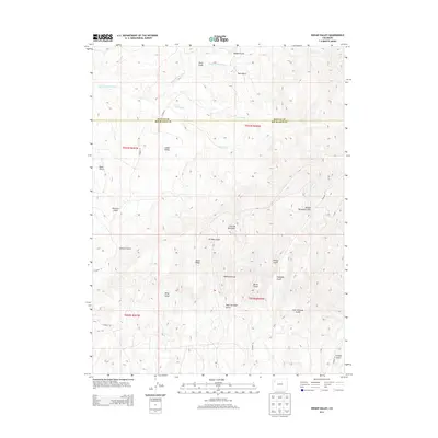 2013 Map of Indian Valley, 2013 Print