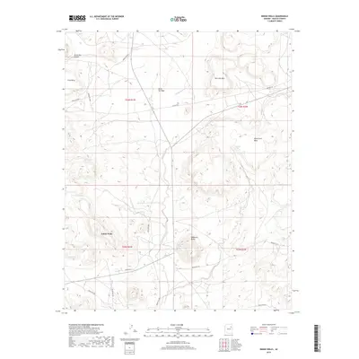 2018 Map of Indian Wells, 2018 Print