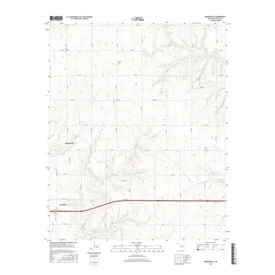 2016 Map of Indianapolis, 2016 Print