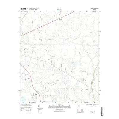 2017 Map of Indianola, 2017 Print