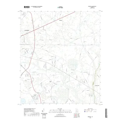 2020 Map of Indianola, 2020 Print