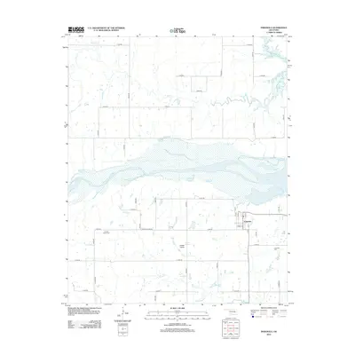 2012 Map of Indianola, 2012 Print